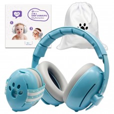 Ακουστικά Προστασίας Ακοής 2 σε 1 Μπλε 5207317078394 ABO