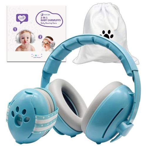 Ακουστικά Προστασίας Ακοής 2 σε 1 Μπλε 5207317078394 ABO