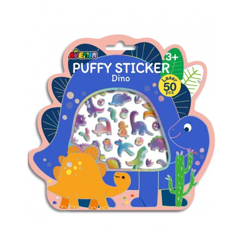 Αυτοκόλλητα Puffy Sticker Dino 60841 Avenir