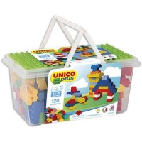 Τουβλάκια με Βάση 120pcs 8502-0000 Unico Plus Τουβλάκια με Βάση 120pcs 8502-0000 Unico Plus
