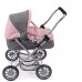 Καρότσι Κούκλας Smarty Melange Gray Pink 555 15 Bayer Chic 2000