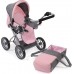 Καρότσι Κούκλας Combi Leni Melange Gray Pink 560 15 Βayer Chic 2000