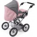 Καρότσι Κούκλας Combi Leni Melange Gray Pink 560 15 Βayer Chic 2000