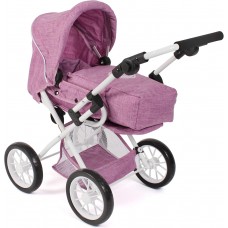Καρότσι Κούκλας Combi Leni Jeans Pink 560 62 Βayer Chic 2000