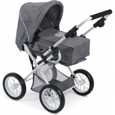 Καρότσι Κούκλας Combi Leni Pram Denim Grey 560 76 Βayer Chic 2000