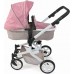 Καρότσι Κούκλας Combi Mika Pink/Gray 595 36 Bayer Chic 2000