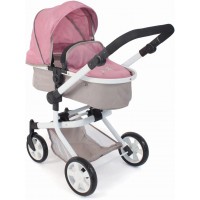 Καρότσι Κούκλας Combi Mika Pink/Gray 595 36 Bayer Chic 2000