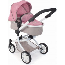 Καρότσι Κούκλας Combi Mika Pink/Gray 595 36 Bayer Chic 2000