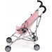 Καρότσι κούκλας Mini Buggy ROMA Melange Grey/Pink 601 15 Bayer Chic 2000