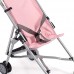 Καρότσι κούκλας Mini Buggy ROMA Melange Grey/Pink 601 15 Bayer Chic 2000