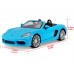 Bburago 1:24 Porsche 718 Boxster Bleu 18-21087B Bburago 1:24 Porsche 718 Boxster Bleu 18-21087B