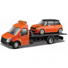 Bburago Street Fire Ρυμουλκό Mini Cooper S 18-31405