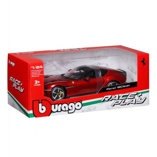 Ferrari 12Cilindri 1:24 Red 18-26033 Bburago Ferrari 12Cilindri 1:24 Red 18-26033 Bburago