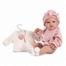 Κούκλα Μωρό Βινυλίου Recien Nacidos με Ζακετ΄άκι 42εκ. 5121 Berbesa