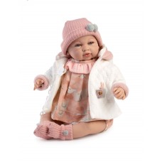 Κούκλα Μωρό με Ήχο και Αρθρώσεις Sara 50εκ. 5221 Berbesa