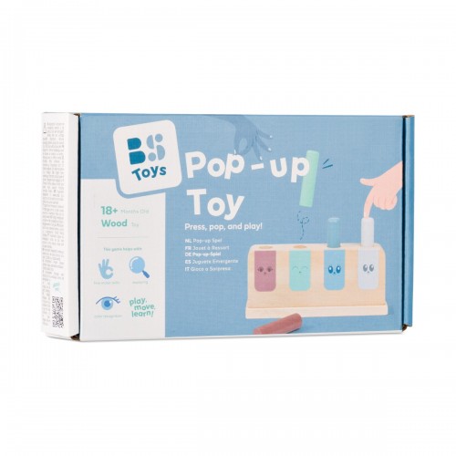 Pop Up Toy Ξύλινο GA532 BS TOYS