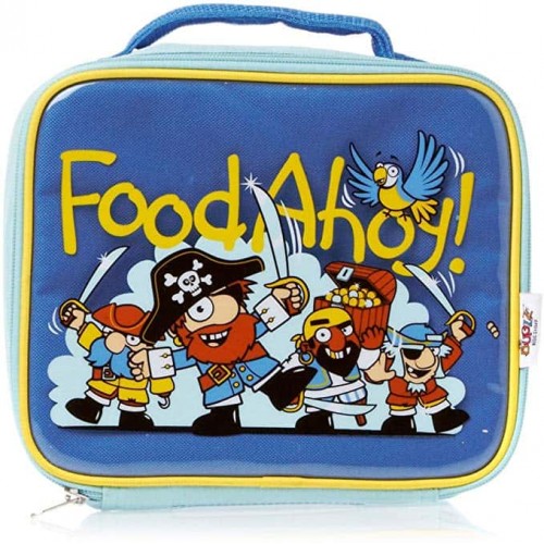 Bugzz Kids Stuff Children's Lunch Bag Pirate BULBPIR