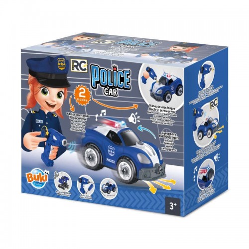 Buki Κατασκευή Αστυνομικό Όχημα RC Junior 9023