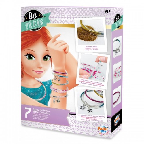 Buki Be Teens Κατασκευή Glitters Bracelets BE105 