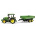 Bruder Τρακτέρ John Deere 5115M με καρότσα 02108