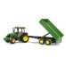 Bruder Τρακτέρ John Deere 5115M με καρότσα 02108