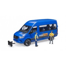 Φορτηγάκι Επιβατικό Mercedes Benz Sprinter με Οδηγό και Επιβάτη 02670 Bruder