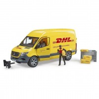Bruder Φορτηγάκι Mercedes Sprinter DHL με φιγούρα και αξεσουάρ 02671