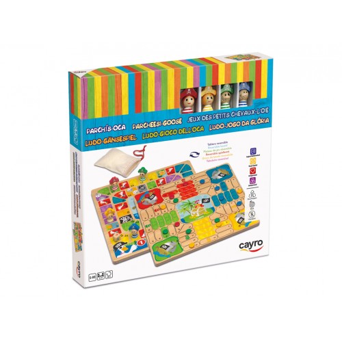 Επιτραπέζιο Παιχνίδι Γκρινιάρεις και Χήνα 843 Cayro