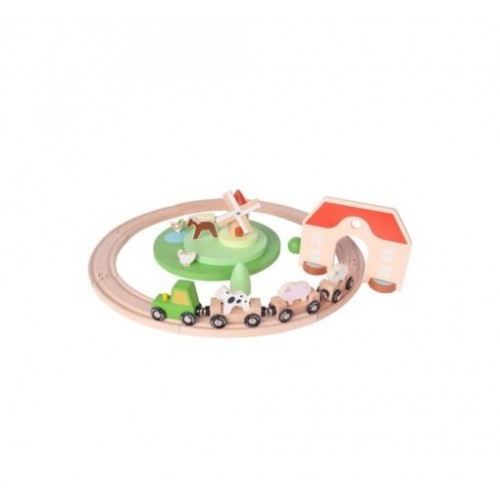 Classic World Farm Train Set Small 54464