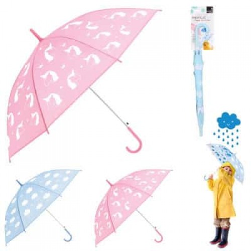 Παιδική ομπρέλα Color Changing 2 σχέδια PL354