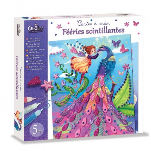 Crealign Κάρτες για Δημιουργία "Sparkling Fairies" CL159