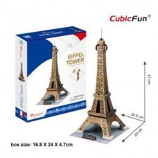 Cubic Fun 3D Παζλ Πύργος του Eiffel 35τεμ C044h