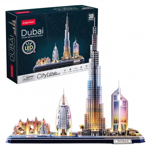 Cubic Fun 3D παζλ City Line Dubai 182τεμ. L523H