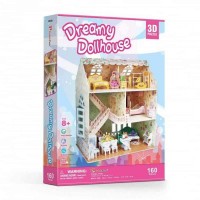 Puzzle 3D Dreamy Dollhouse 160pcs CF0645 Cubic Fun Puzzle 3D Dreamy Dollhouse 160pcs CF0645 Cubic Fun