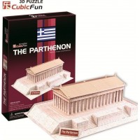 3D Puzzle Παρθενώνας 25τεμ C076h Cubic Fun