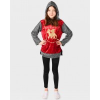 Παιδική Μπλούζα Ιππότη Κόκκινη 6-8 ετών 4588L Den Goda Fen