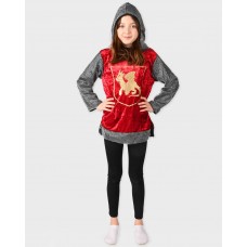 Παιδική Μπλούζα Ιππότη Κόκκινη 6-8 ετών 4588L Den Goda Fen