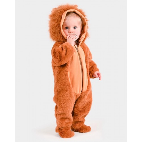 Βρεφική Στολή Λιονταράκι Ολόσωμη 6-12μ 97511 Den Goda Fen