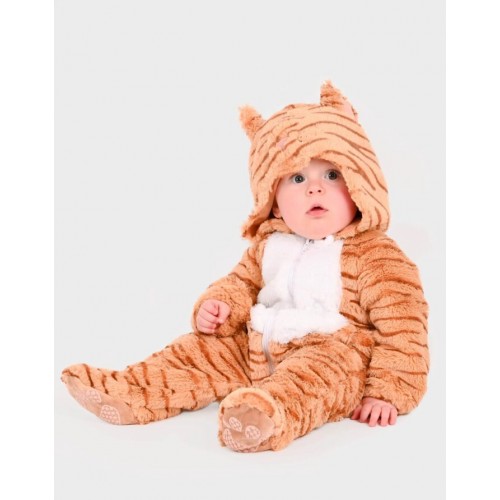 Βρεφική Στολή Τίγρη Ολόσωμη 6-12μ 97513 Den Goda Fen