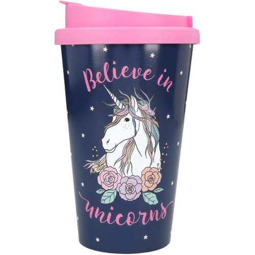 Depesche Drinking Cup To-Go 350 ml Believe in Unicorns 2180.009