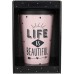 Depesche Drinking Cup To-Go 350 ml Life is Beautiful 2180.030