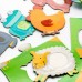 Djeco Giant Puzzle 12+8 τεμ Η φάρμα των ζώων 07117