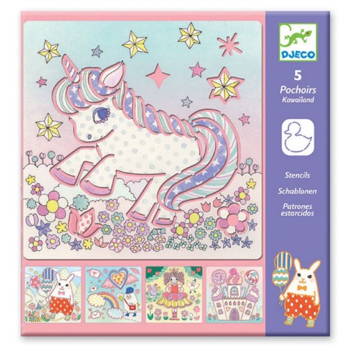 Στένσιλ Χαριτωμένα Ζωάκια 08862 Djeco Στένσιλ Χαριτωμένα Ζωάκια 08862 Djeco