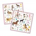 Αυτοκόλλητα Αλογάκια και Αναβάτες 160pcs 08881 Djeco Αυτοκόλλητα Αλογάκια και Αναβάτες 160pcs 08881 Djeco