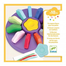 Djeco 12 Κηρομπογιές για +18 Μηνών 09005