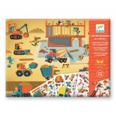 Χαλκομανίες Οχήματα Εργοταξίου 09357 Djeco