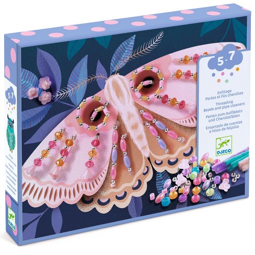 Δημιουργώ Εικόνες με Χάντρες Πεταλούδα 09900 Djeco 