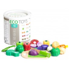 Σετ ξύλινων λαχανικών 20 τμχ  Ecotoys TL87113