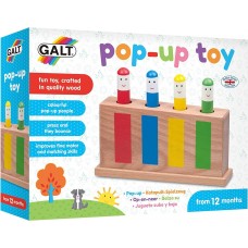 Pop Up Toy Ξύλινο πολύχρωμο A0138L Galt Toys 