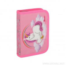 Σχολική κασετίνα πλήρης 3D Unicorn Pink 408053 Gataric